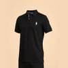Custom Fit Mesh Polo Black S
