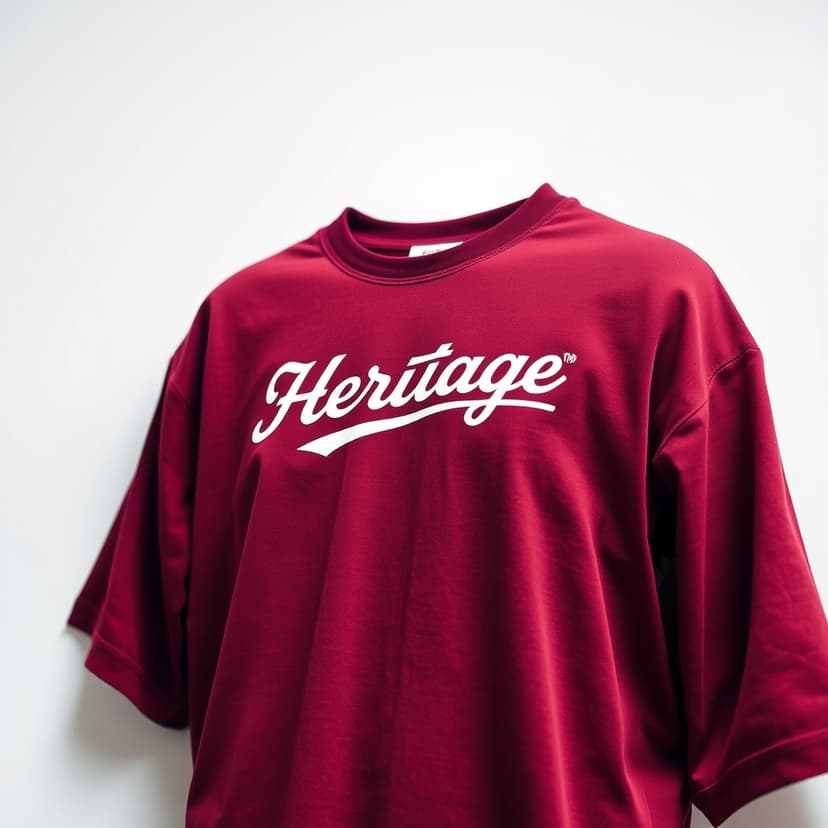 Heritage Script Tee Gray S - 2